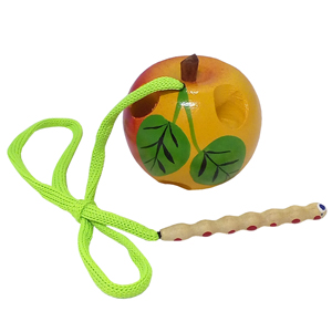 Яблоко-шнуровка малое расписное (RNToys)