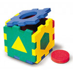 Кубик с геом.фигурами (Флексика)